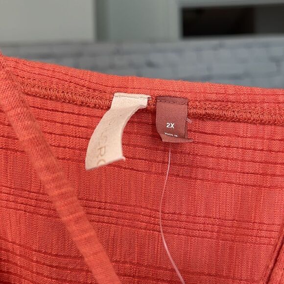 Anthropologie Pilcro Ruched Ribbed Halter - Picture 7 of 7